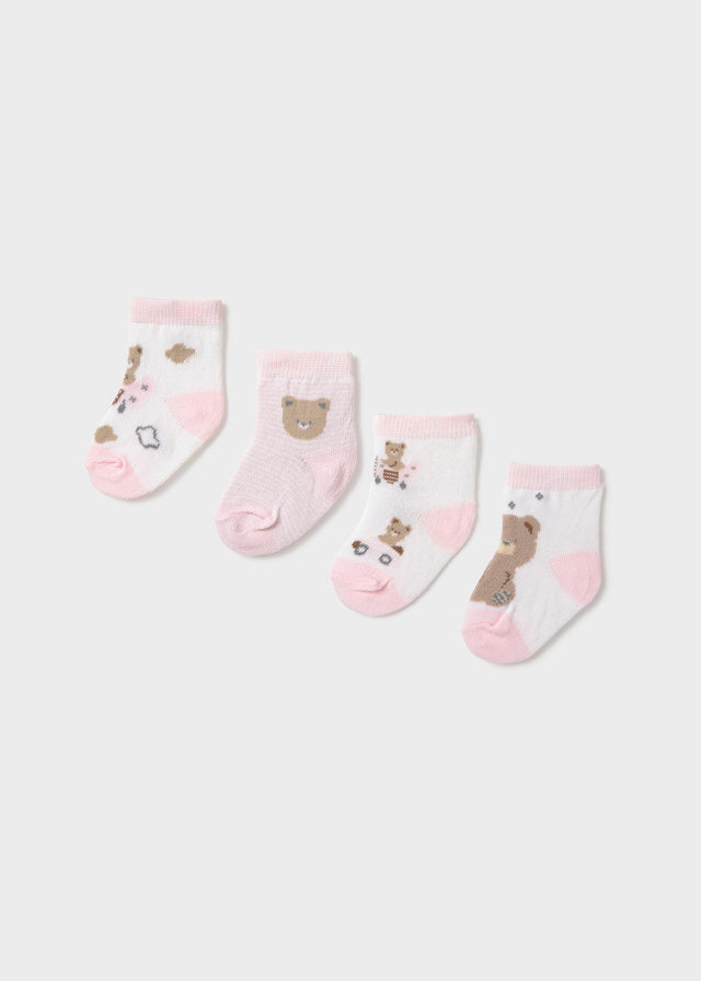 Set 4 Calzini Rosa