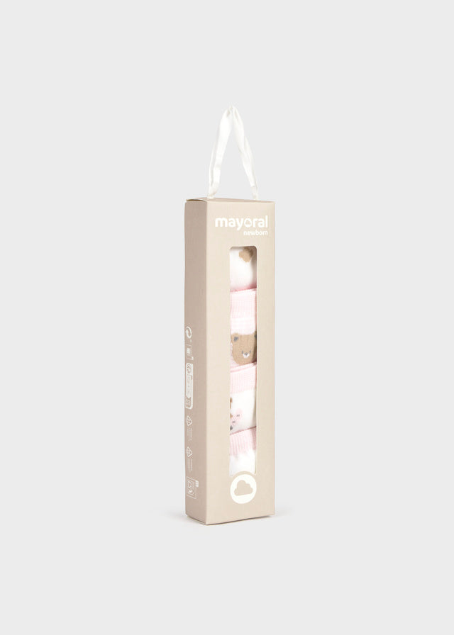 Set 4 Calzini Rosa