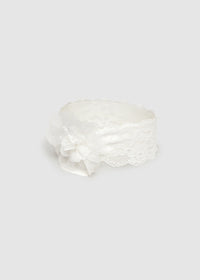 Set Cerchietto E Calzini Bianco
