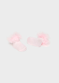 Set Cerchietto E Calzini Rosa