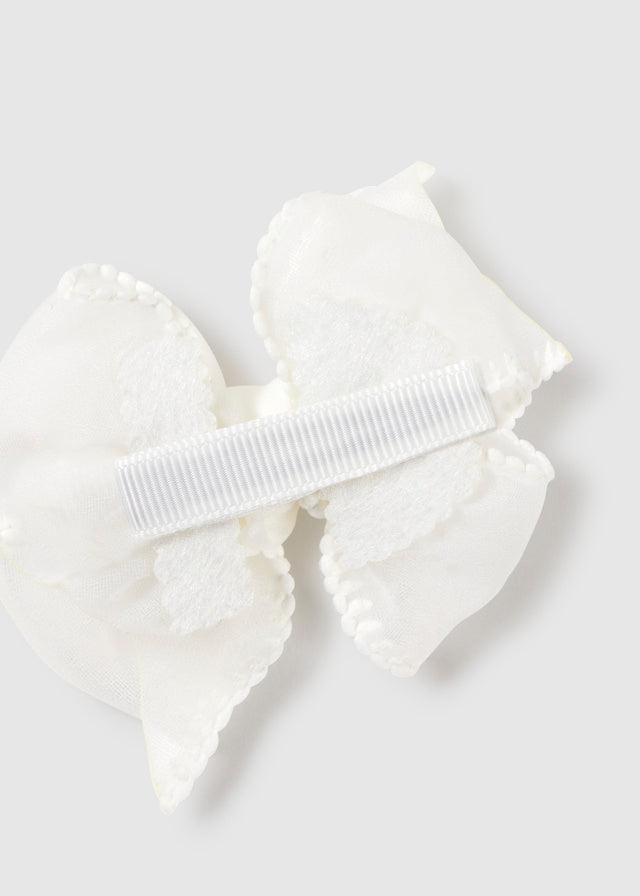 Cerchietto Elastico Dettaglio Panna
