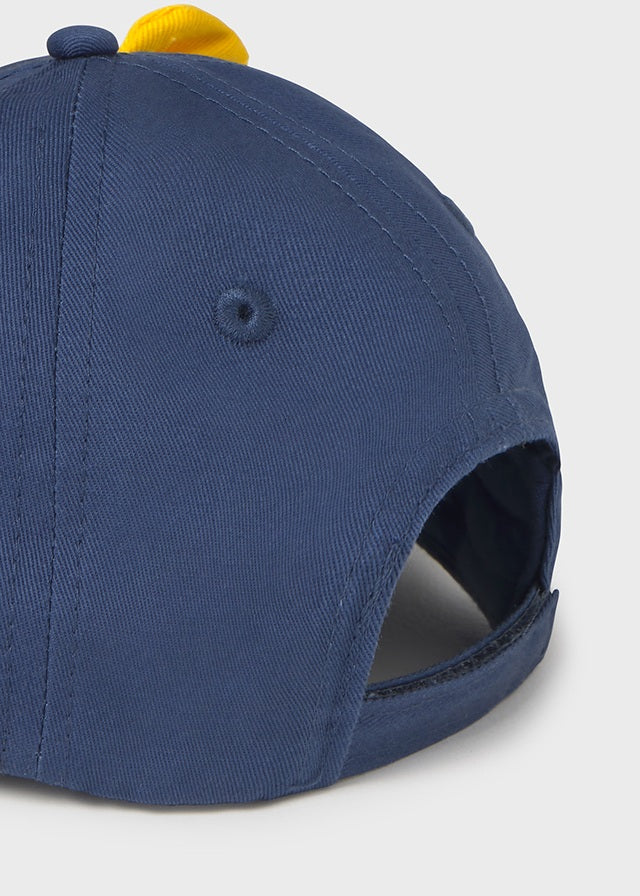 Cappello Tela Cobalto