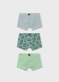 Completo 3 Boxer Verde