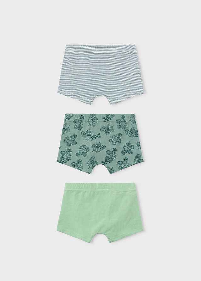 Completo 3 Boxer Verde