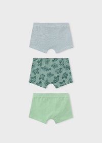 Completo 3 Boxer Verde