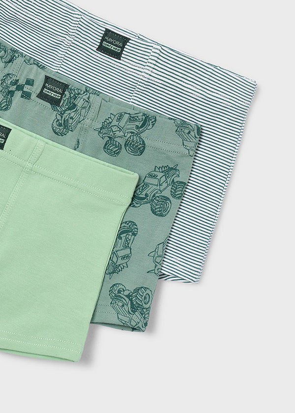 Completo 3 Boxer Verde