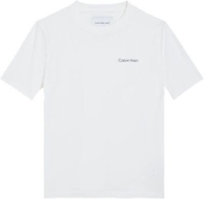 T-Shirt Bianca Con Logo