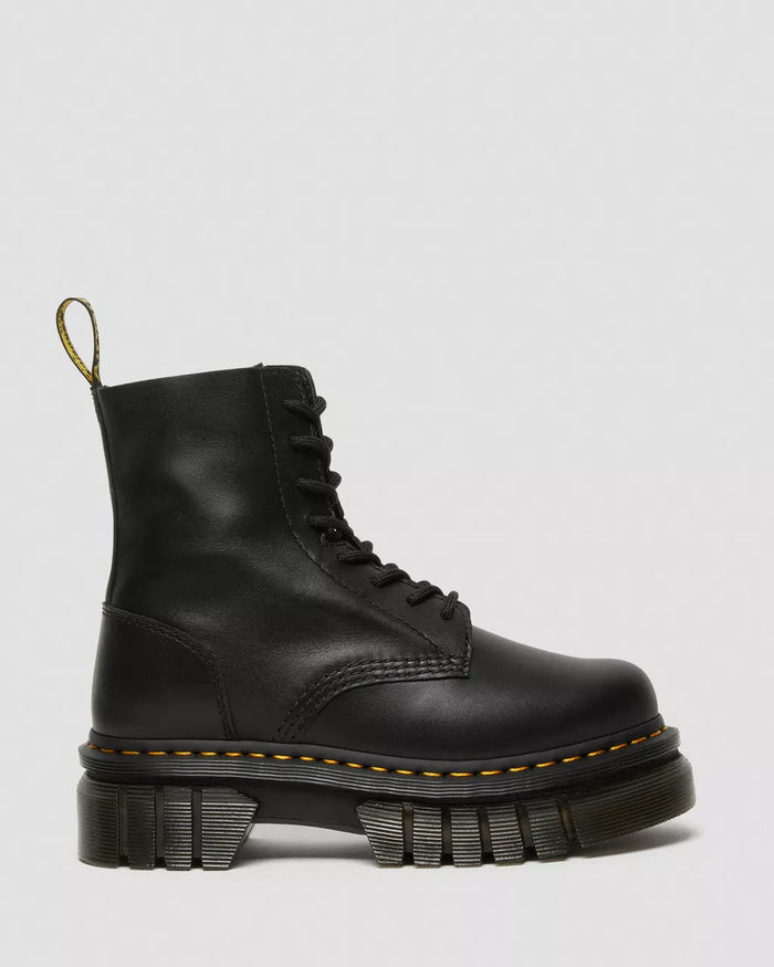 Audrick 8-Eye Boot Black Nappa Lux