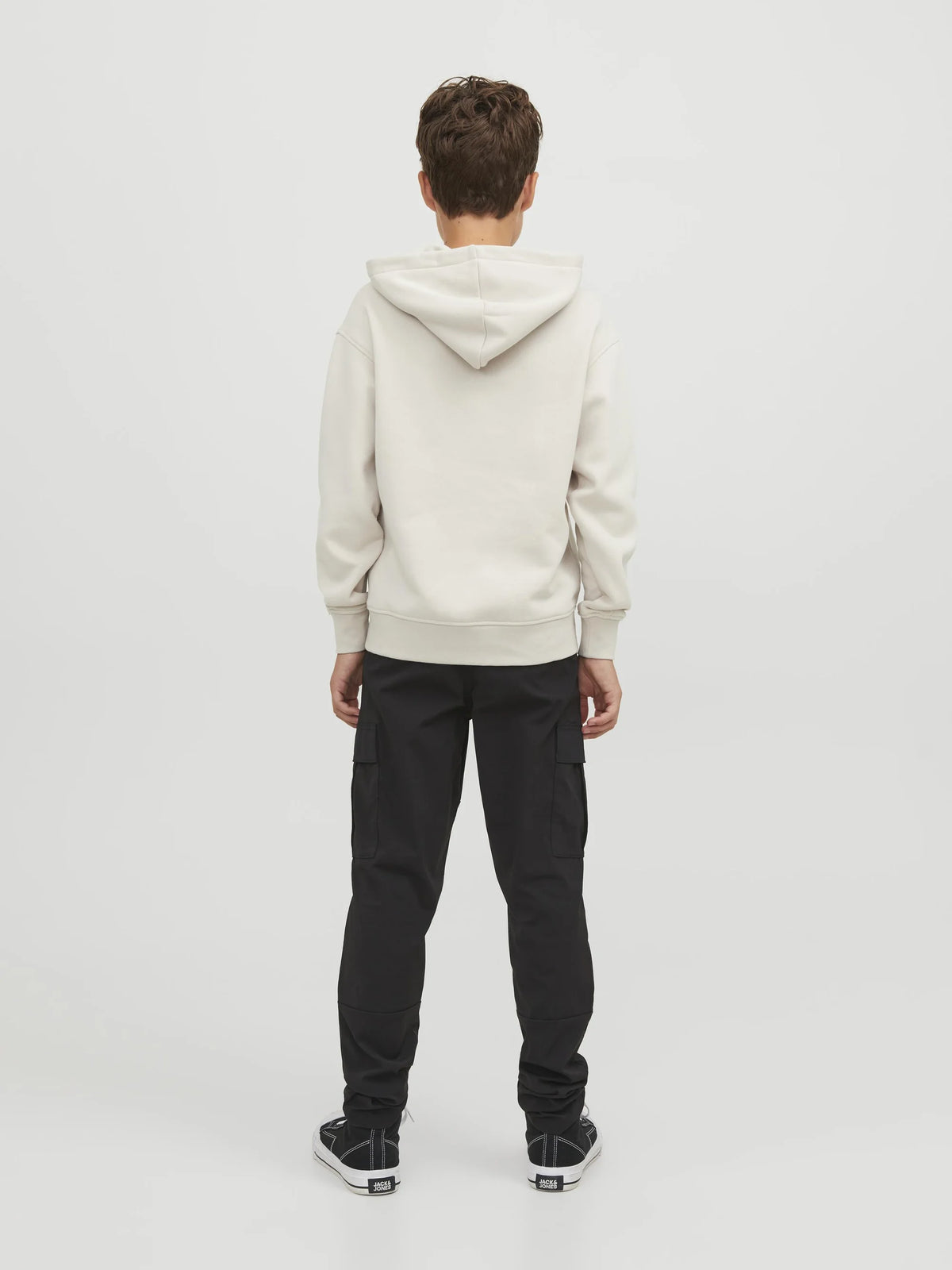 Felpa Con Cappuccio Beige