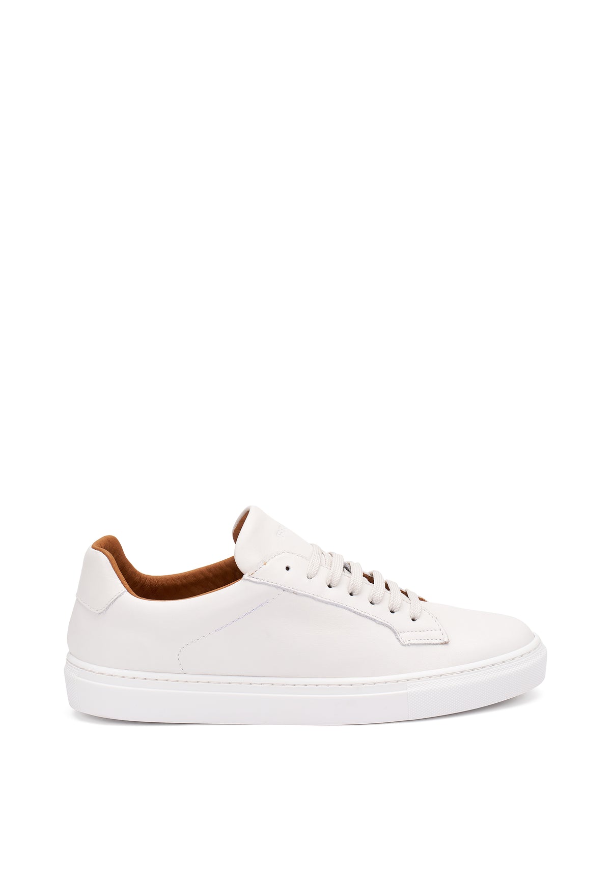 Sneaker Essential Pelle Bianca