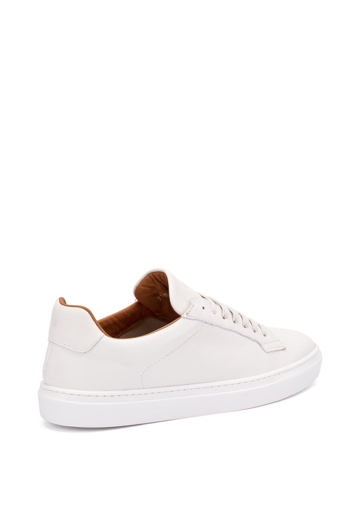 Sneaker Essential Pelle Bianca