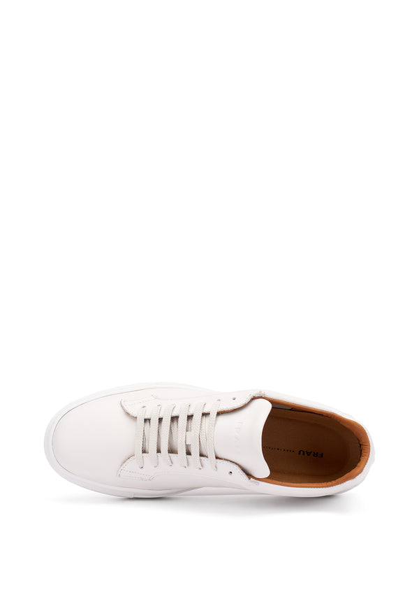 Sneaker Essential Pelle Bianca