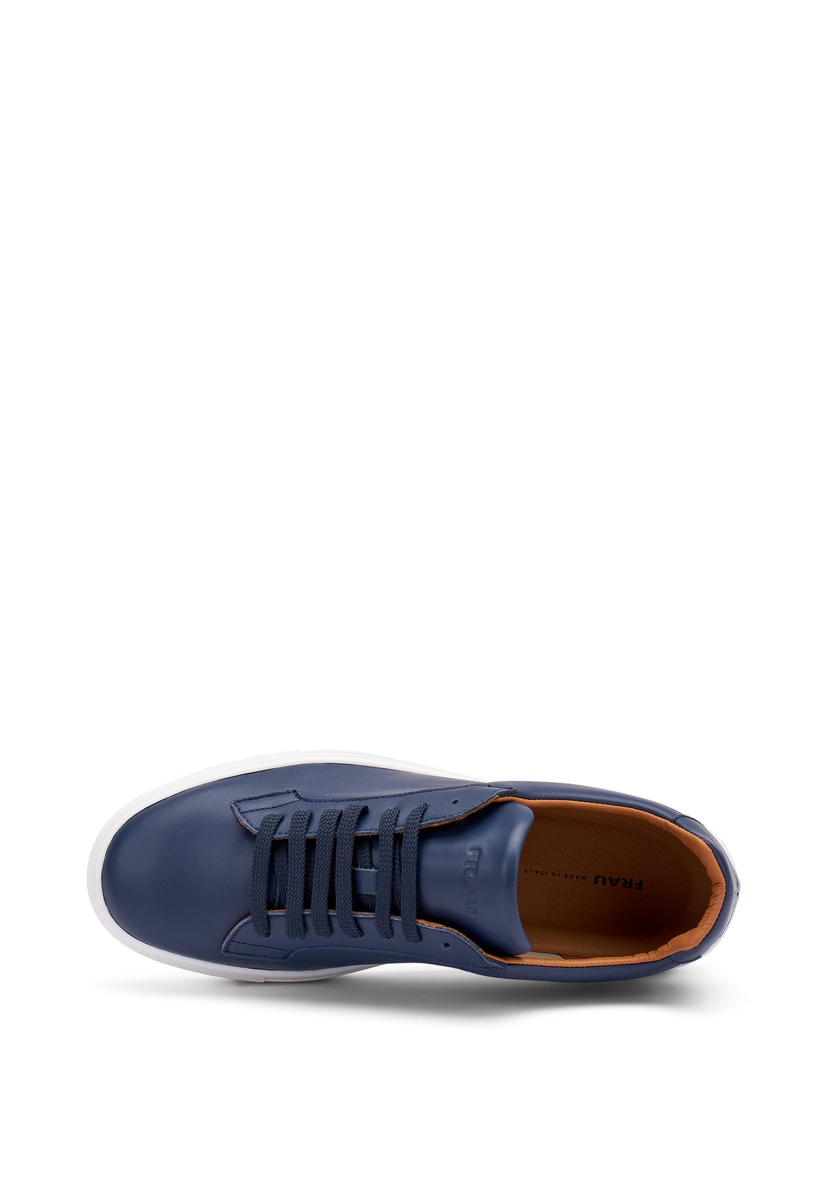 Sneaker Essential Pelle Blu