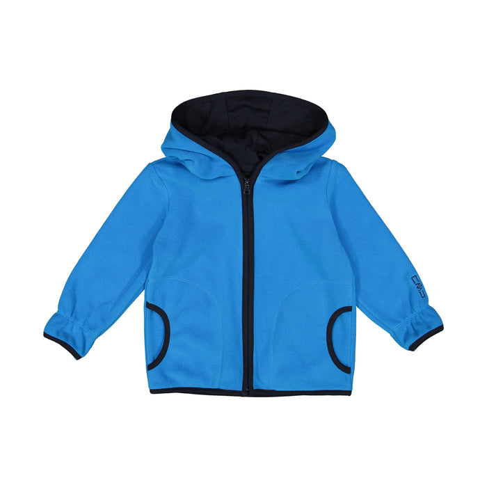 Giacca in Pile Full Zip Azzurro