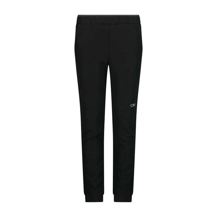 Pantalone Lungo Stretch Nero Bambina