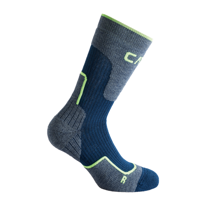 Calzini Trekking In Lana Blu