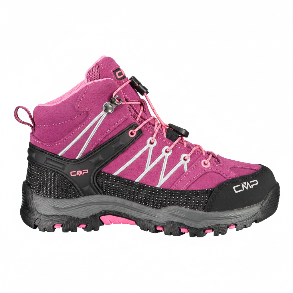 Scarpa trekking Kids Rigel mid WP Berry Pink Fluo
