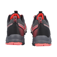 Scarpa Sportiva Veloce Laky Cemento_Rosso