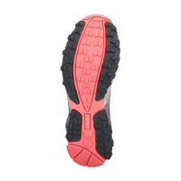 Scarpa Sportiva Veloce Laky Cemento_Rosso