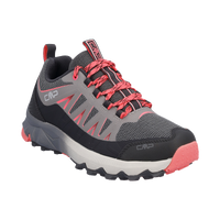 Scarpa Sportiva Veloce Laky Cemento_Rosso