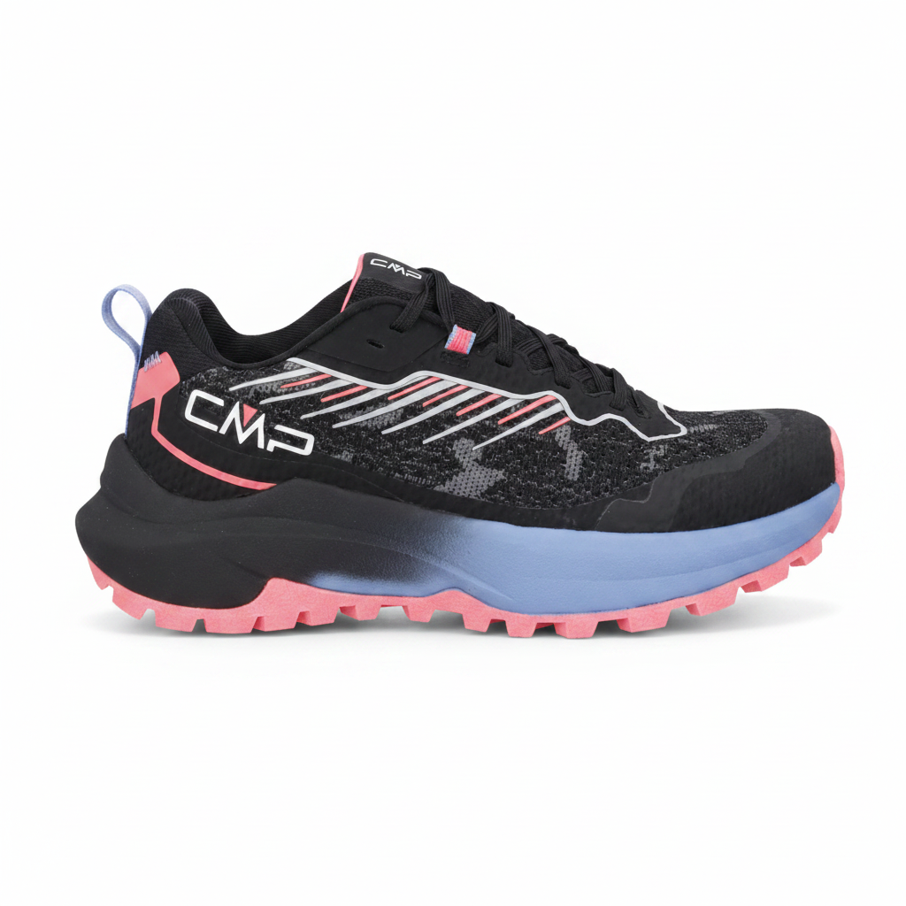 Scarpa trail da donna Jemini Nero Gloss Niag
