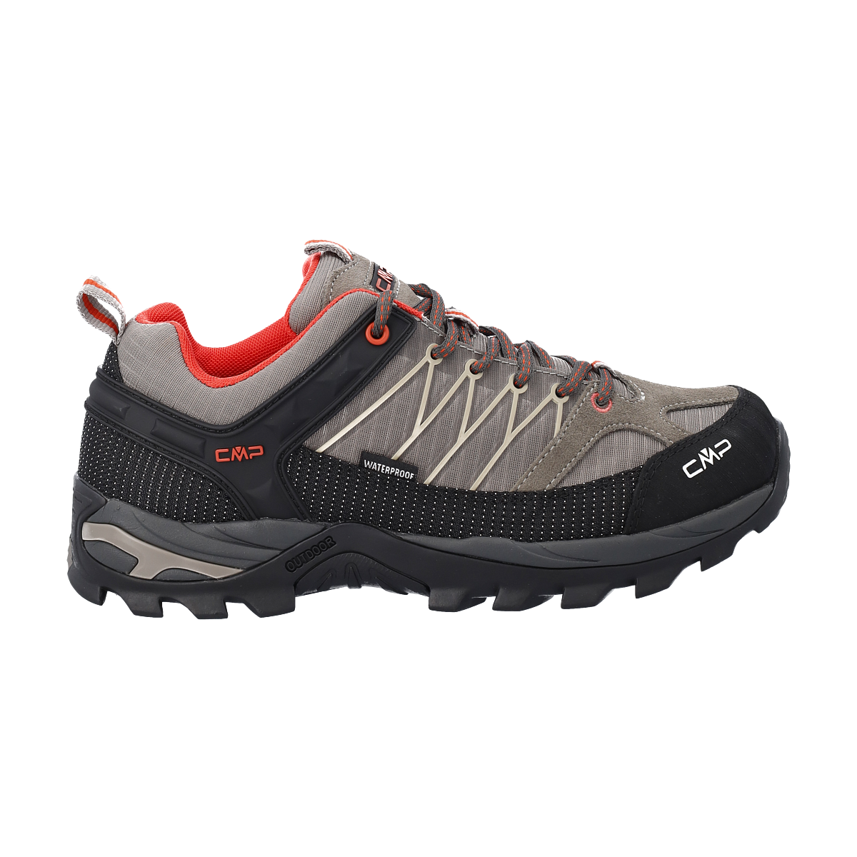 Scarpa Trekking Basse Rigel Wp Deserto Arena