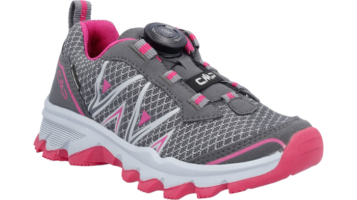 Scarpa fast hiking Kids Aksa FitGo WP Grey Fuxia