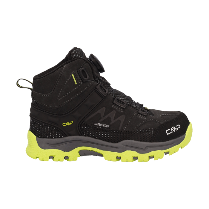 Scarpe Trekking Kiruna Mid Fitgo Fleece Waterproof Piomb