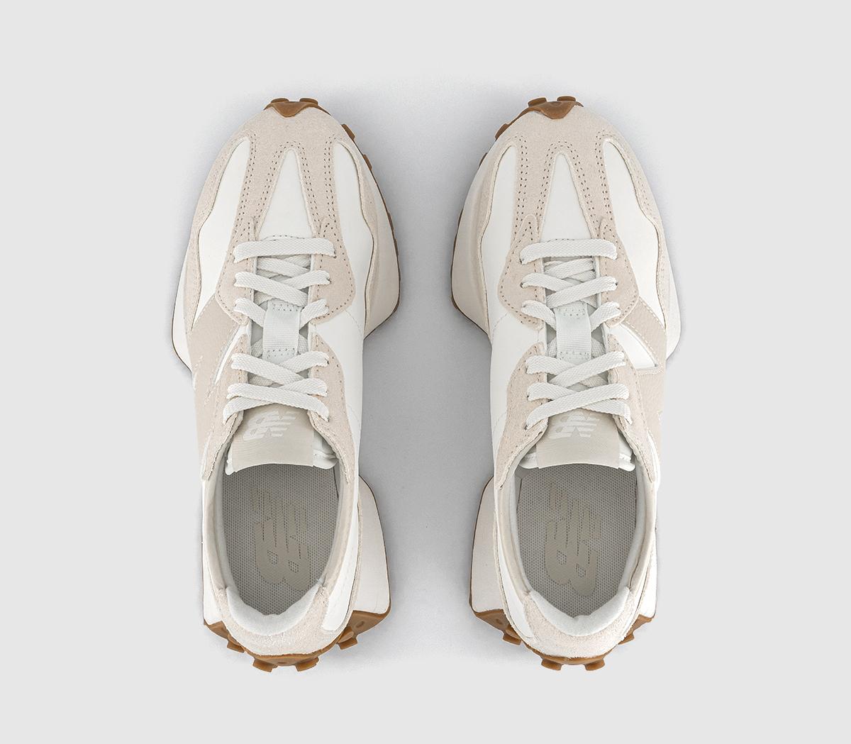 Sneakers 327 Off White Linen Tan
