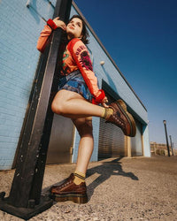 Scarpa Buzz Marrone Con Laccio