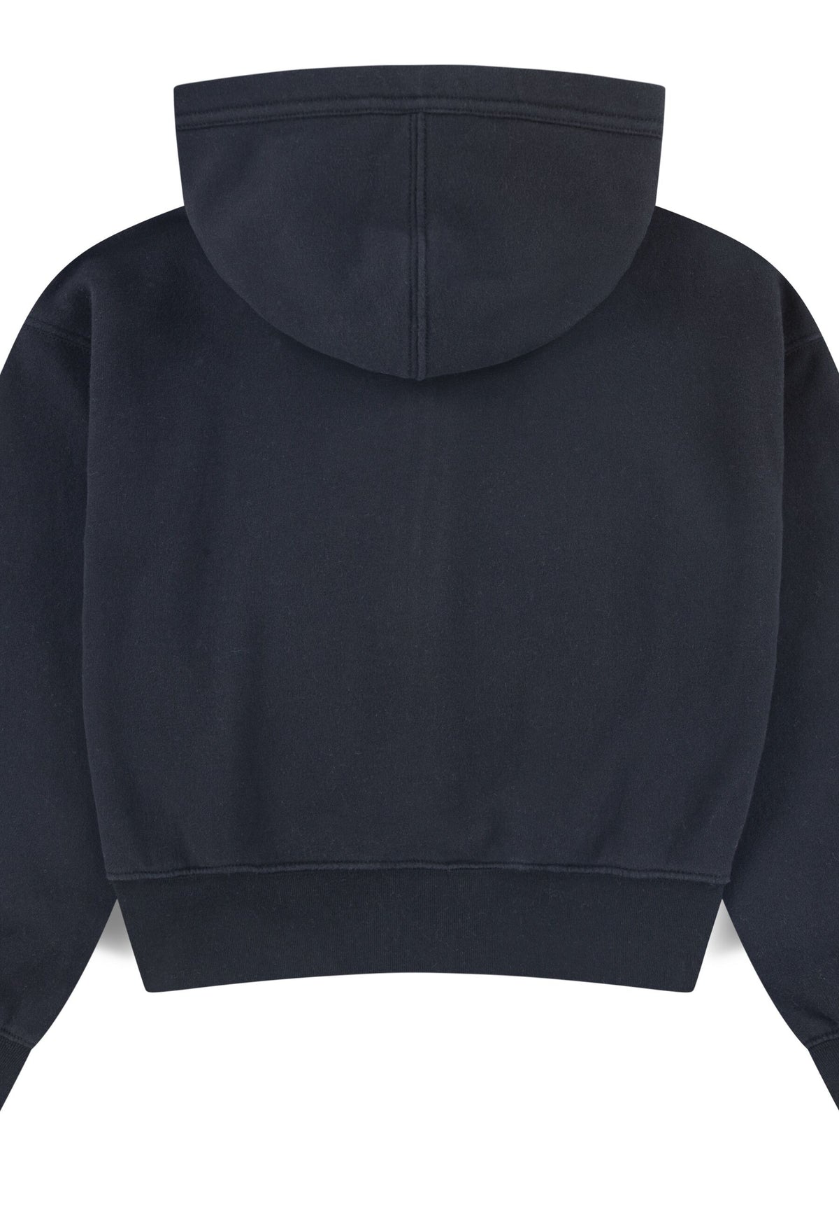 Felpa Zip Con Cappuccio Antracite
