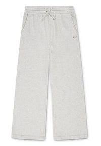 Pantalone In Felpa Gamba Larga