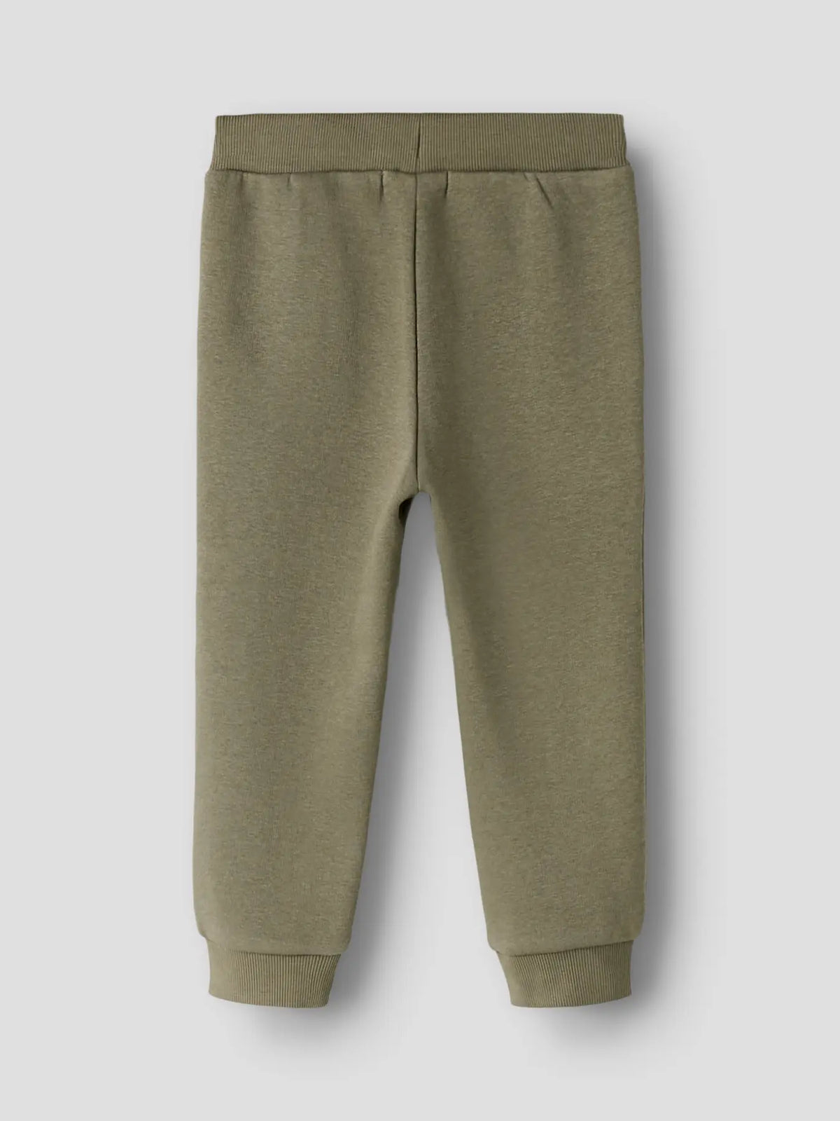 Pantaloni In Felpa Verde Stampa Panda