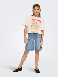 Pantalone Corto Kogsonny Light Blue Denim