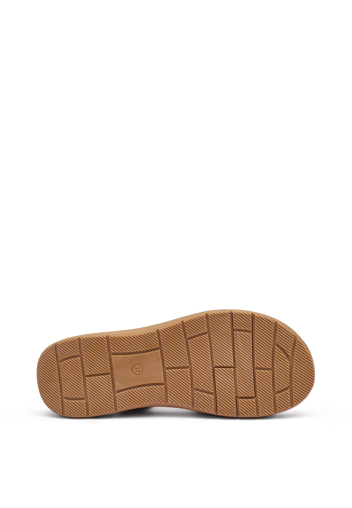Sandalo Ergonomico Caramello Pelle Incrociata