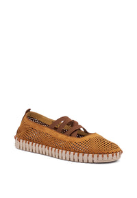 Slip-On Traforato Caramello