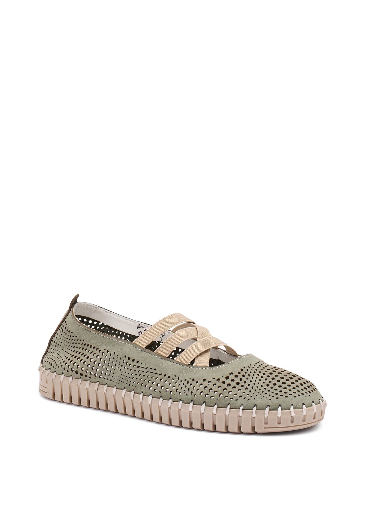 Slip-On Traforato Salvia