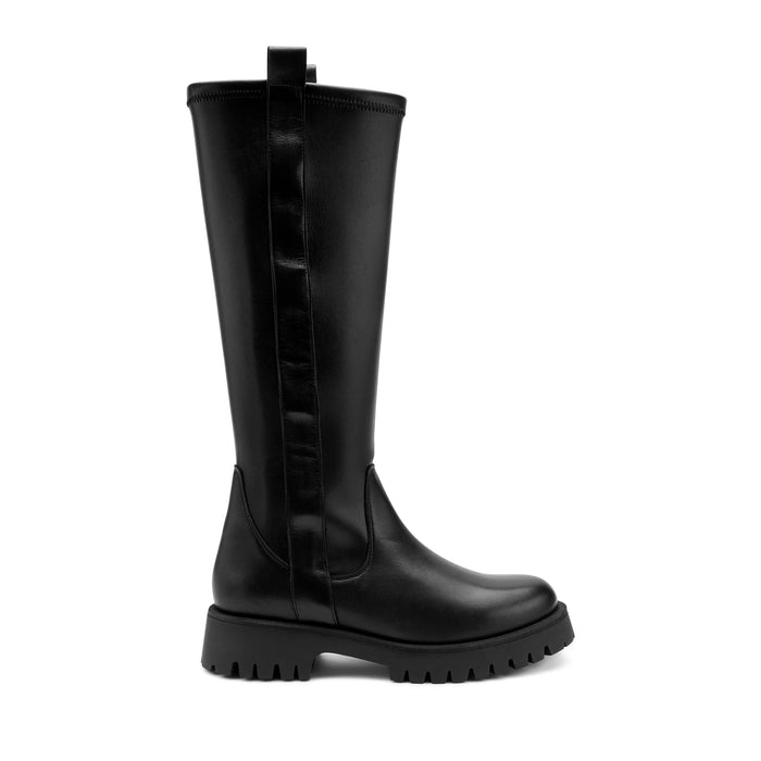 Stivale Da Donna Alto Nero