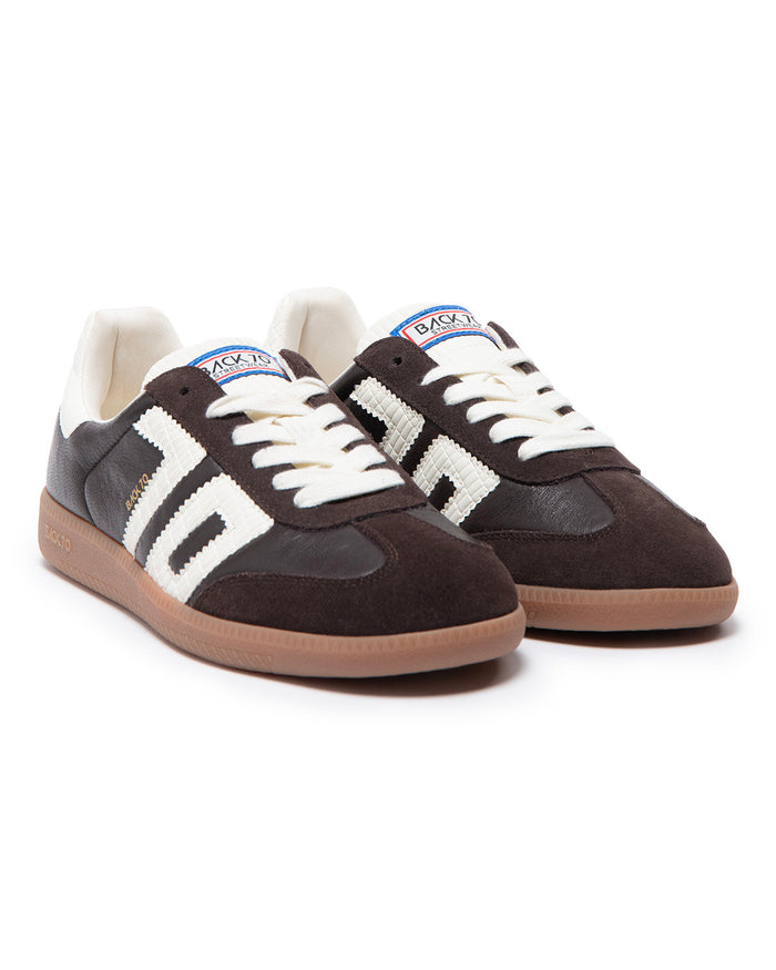 Sneakers Cloud Nappa Sponge Coffee Suede