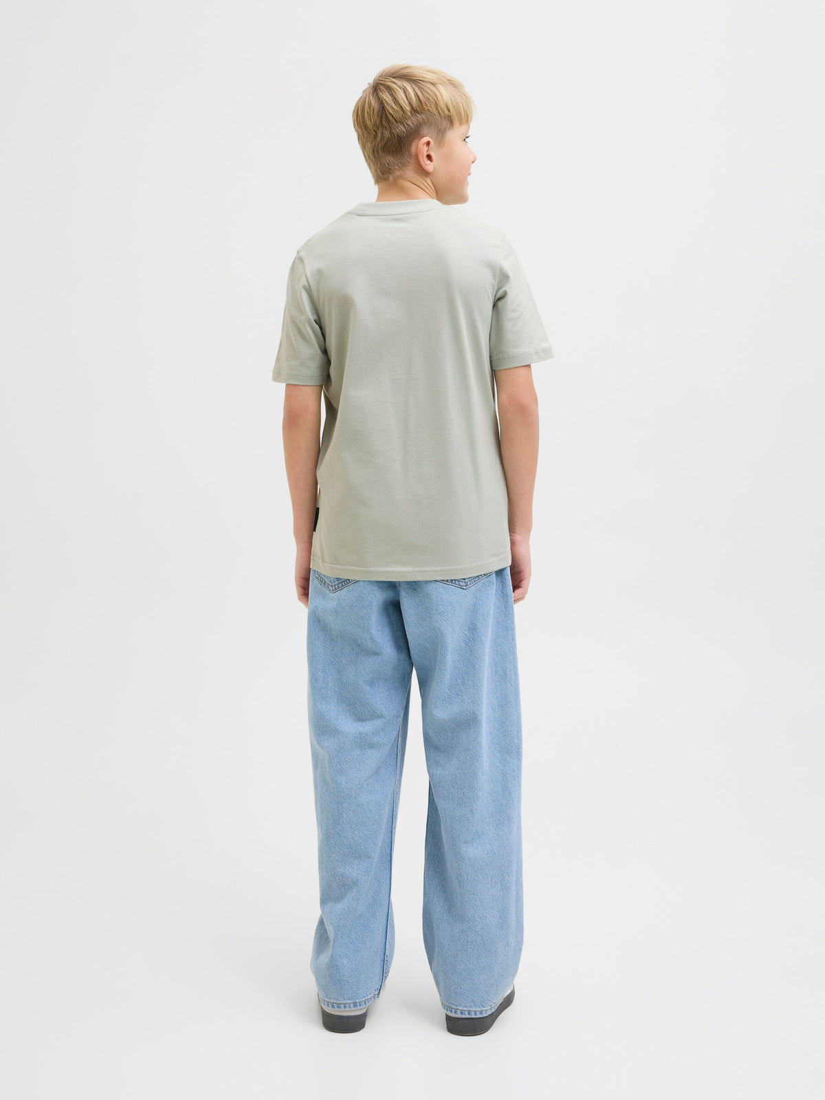 T-Shirt Aqua Gray