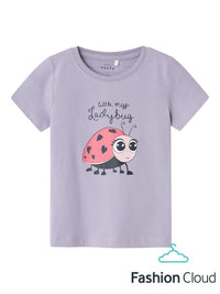 T-Shirt Heirloom Lilac Ladybug