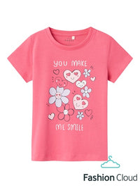 T-Shirt Camellia Rose You Make Me Smile