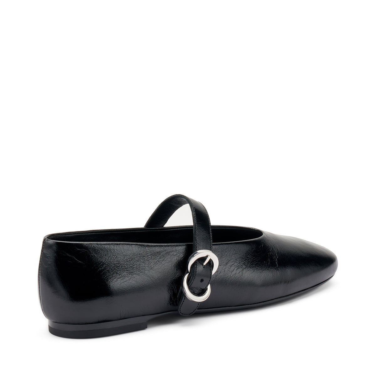 Ballerina Con Cinturino Nera