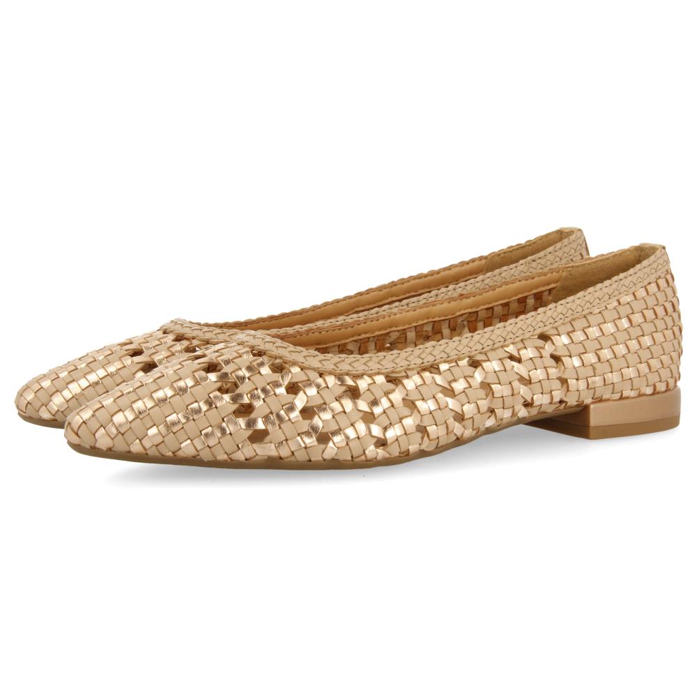 Ballerina Intrecciata Beige