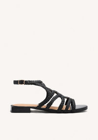 Sandalo Donna Birch Nero