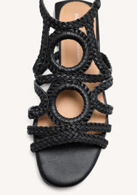 Sandalo Donna Birch Nero