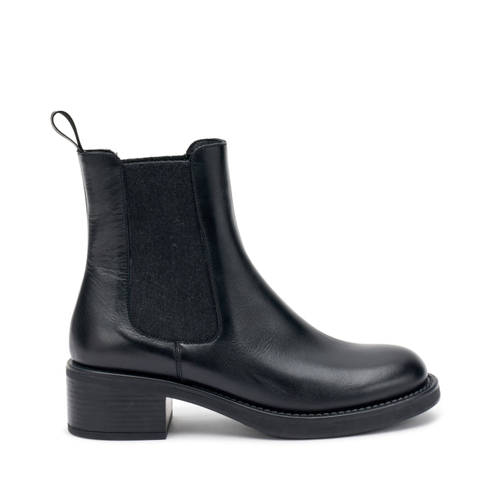 Stivaletto Da Donna Tacco Nero