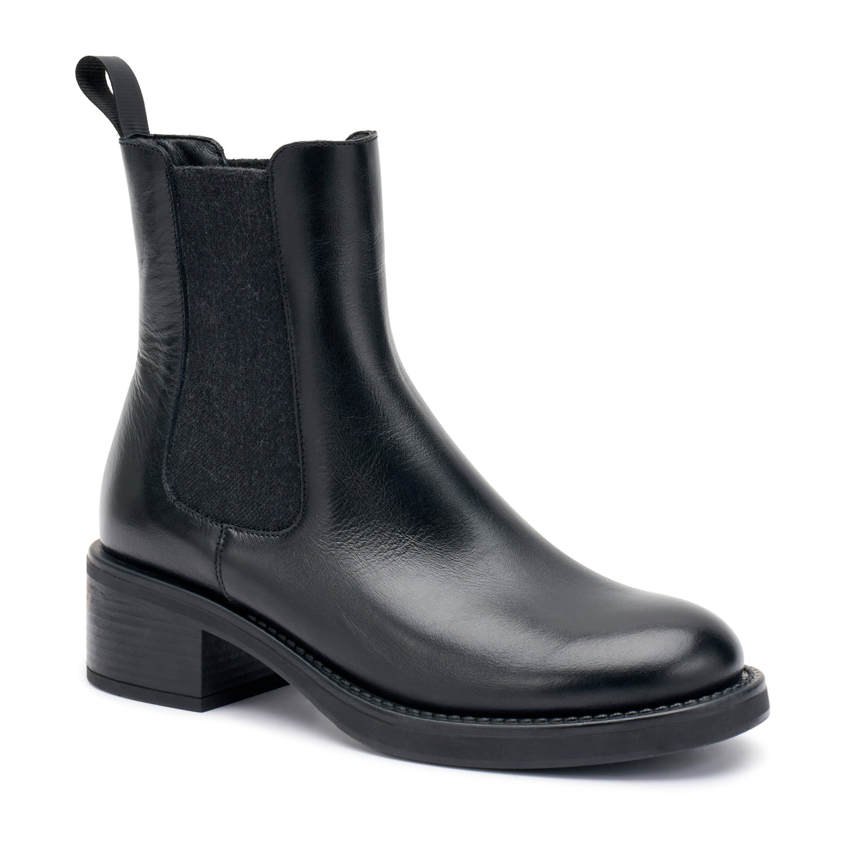 Stivaletto Da Donna Tacco Nero