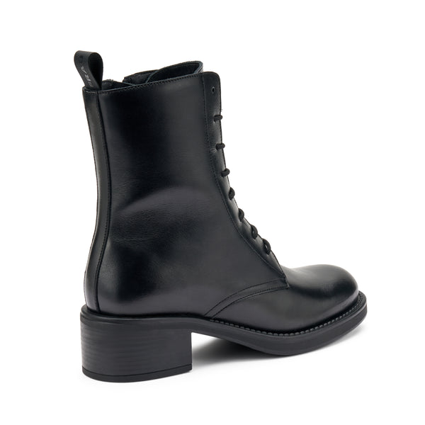 Stivaletto Da Donna Laccio Tacco Nero