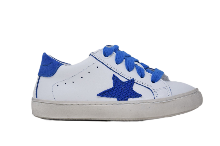 Sneaker Strappo Stella Blu